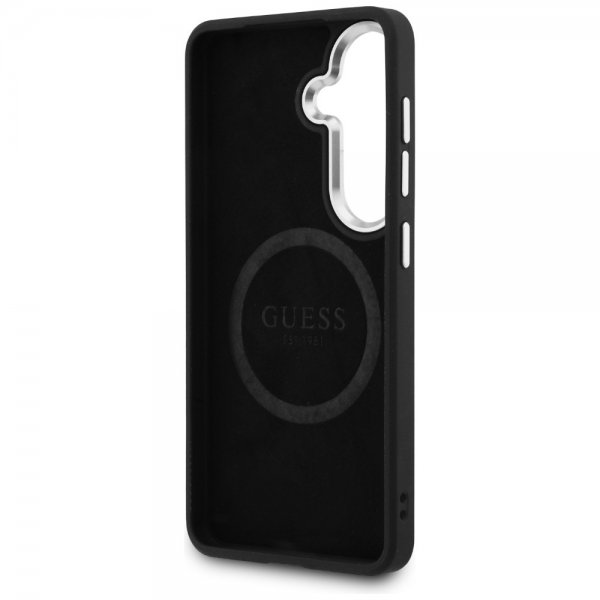 Guess Samsung Galaxy S26 Cover Triangle Logo Embossed MagSafe Sort