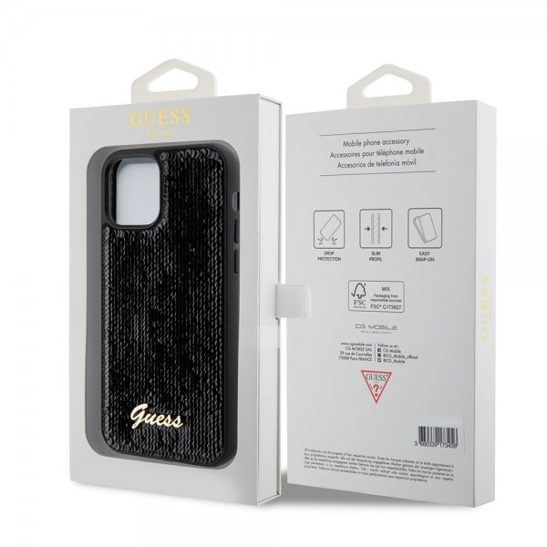 Guess iPhone 12/iPhone 12 Pro Cover Sequin Sort