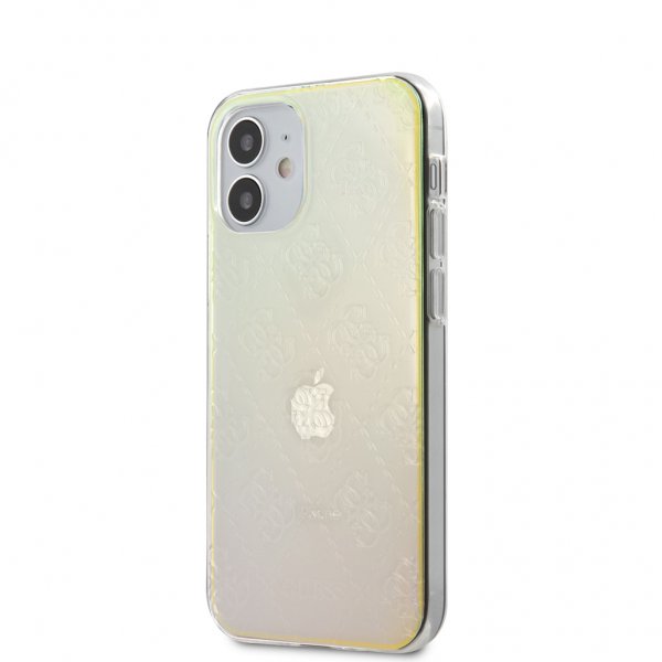 Guess iPhone 12 Mini Cover 3D Raised Iridescent