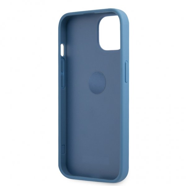 Guess iPhone 13 Mini Cover Ring Stand Blå