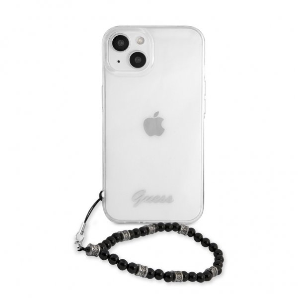 Guess iPhone 13 Mini Cover Pearl Handle Script Logo Sort