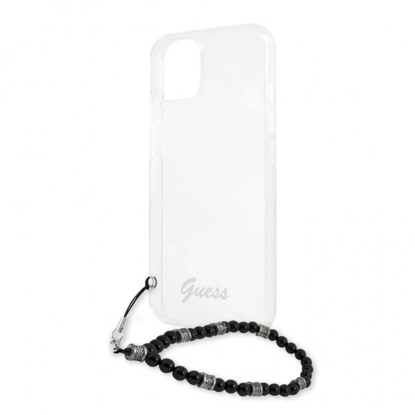 Guess iPhone 13 Mini Cover Pearl Handle Script Logo Sort