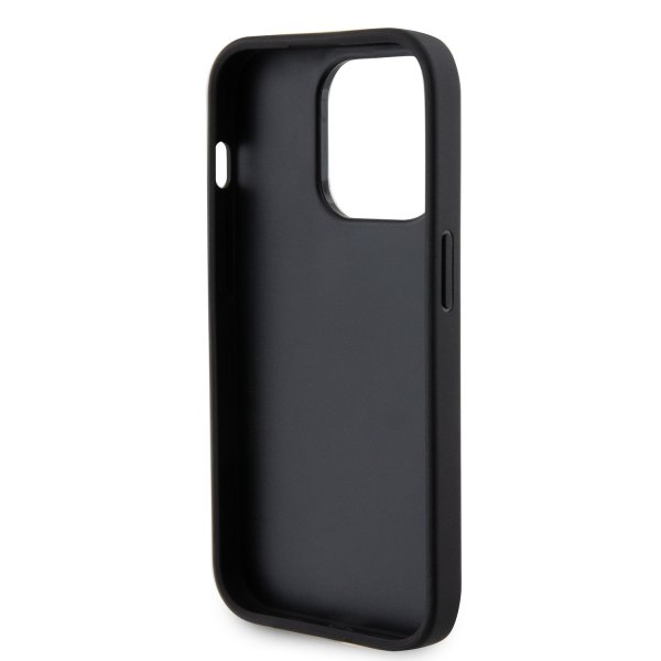 Guess iPhone 15 Pro Cover Perforated Glitter Sort