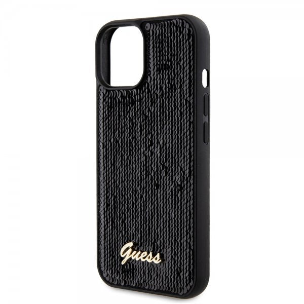 Guess iPhone 15 Cover Sequin Sort