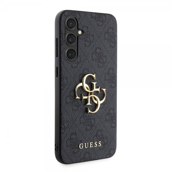 Guess Samsung Galaxy S23 FE Cover 4G Metal Logo Grå