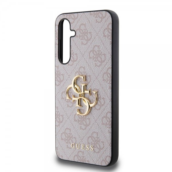 Guess Samsung Galaxy S23 FE Cover 4G Metal Logo Rosa