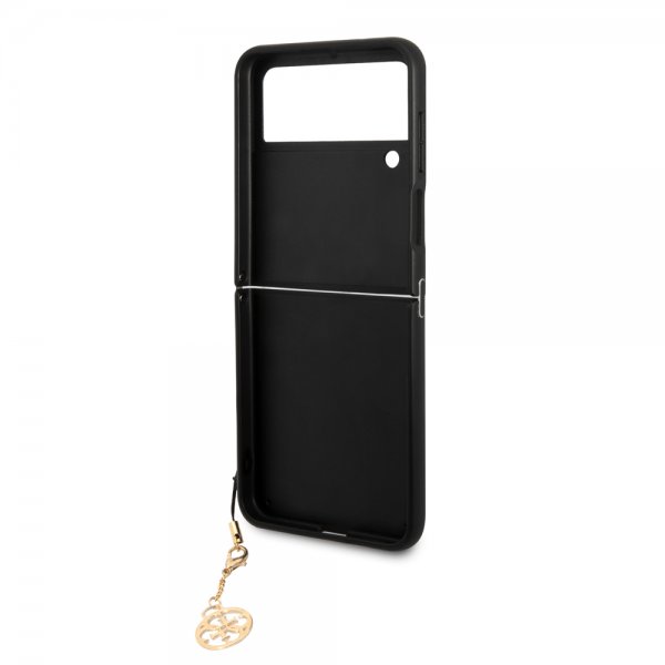 Guess Samsung Galaxy Z Flip 4 Cover 4G Charms Brun