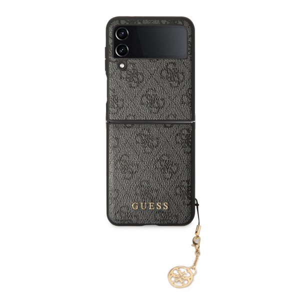 Guess Samsung Galaxy Z Flip 4 Cover 4G Charms Grå