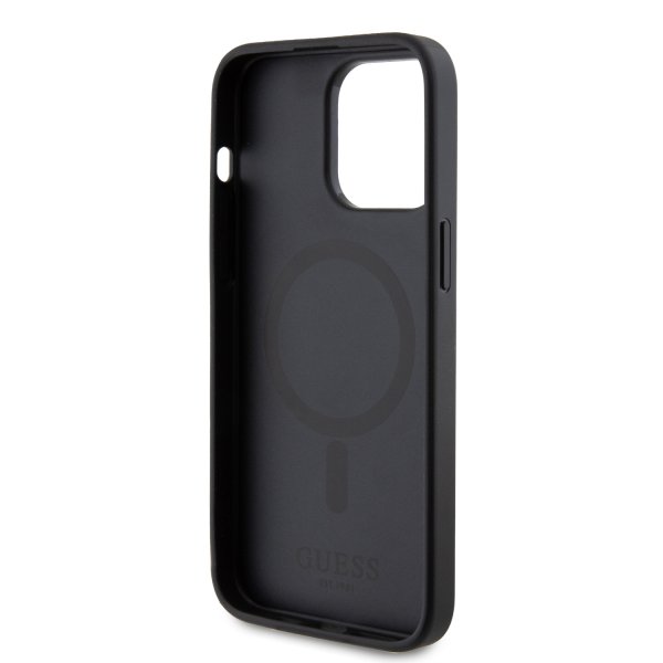 Guess iPhone 15 Pro Max Cover G Cube MagSafe Sort