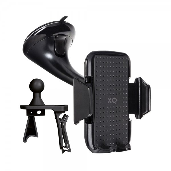 Xqisit Holder Biltelefonholder med Sugekop & AC-udluftningsclips
