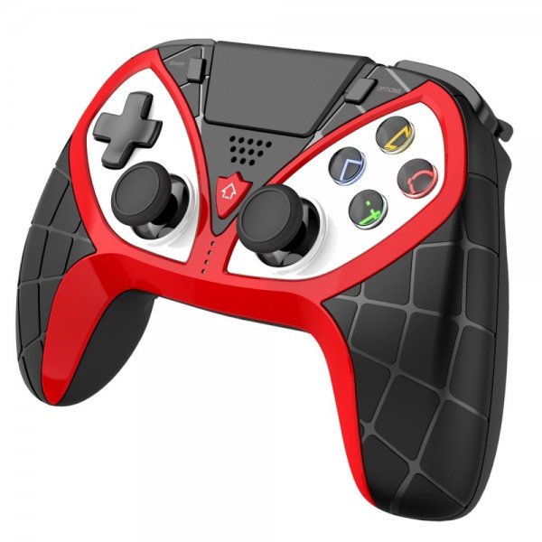 Ipega Controller til PS4 med lydudgang Sort/Rød
