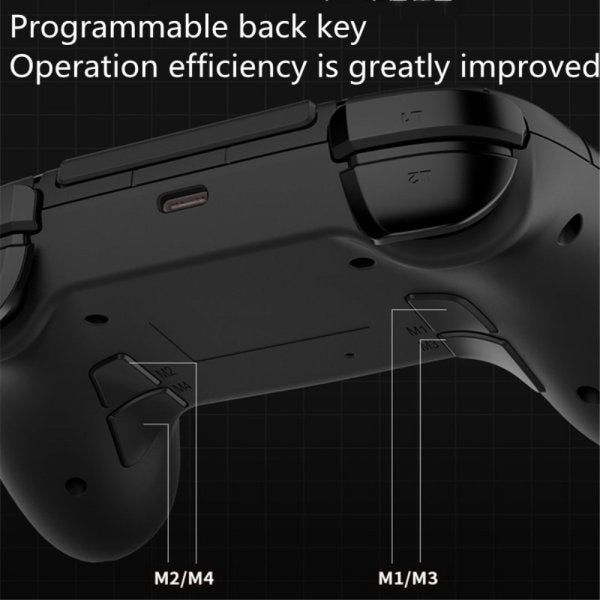 Ipega Controller til PS4 med lydudgang Sort/Rød
