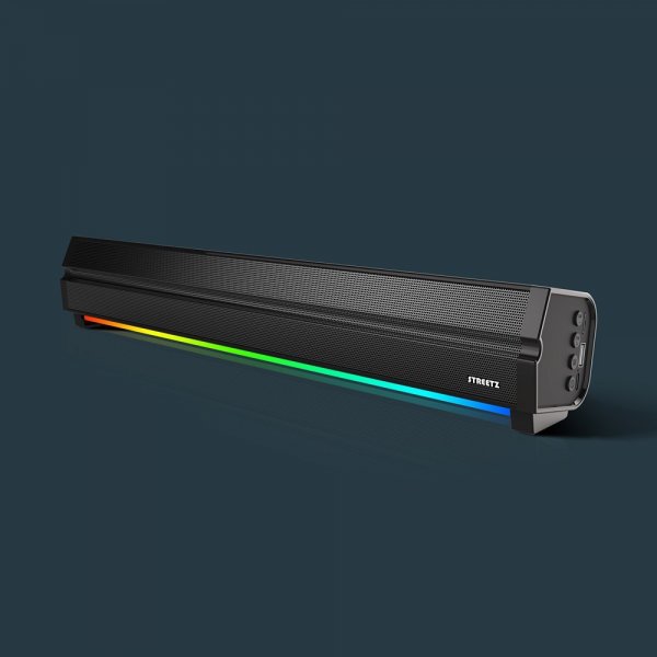 Streetz Højttaler SB100 Bluetooth Soundbar Sort