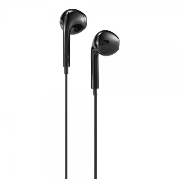 Streetz Høretelefoner C200 Semi-In-Ear Headset USB-C Sort