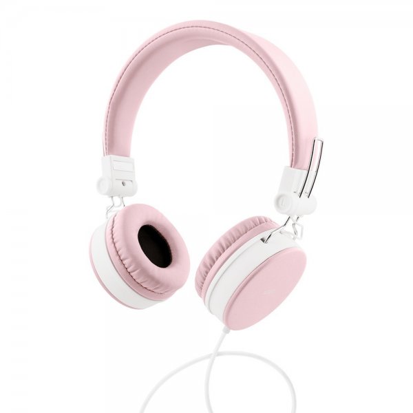 Streetz Høretelefoner H300 Hovedtelefoner 3.5mm Lyserød