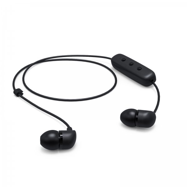 Happy Plugs Høretelefoner In-Ear Wireless Sort