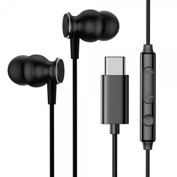 Joyroom Høretelefoner JR-EC04 USB-C Sort