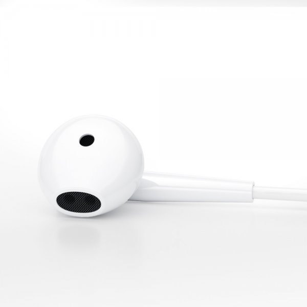 Joyroom Høretelefoner JR-EW04 Wired Earphones 3.5mm Hvid