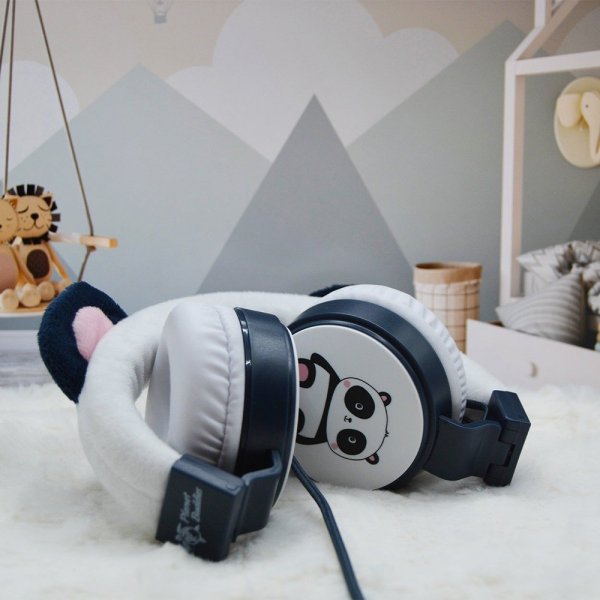 Planet Buddies Høretelefoner Recycled Furry Pippin the Panda