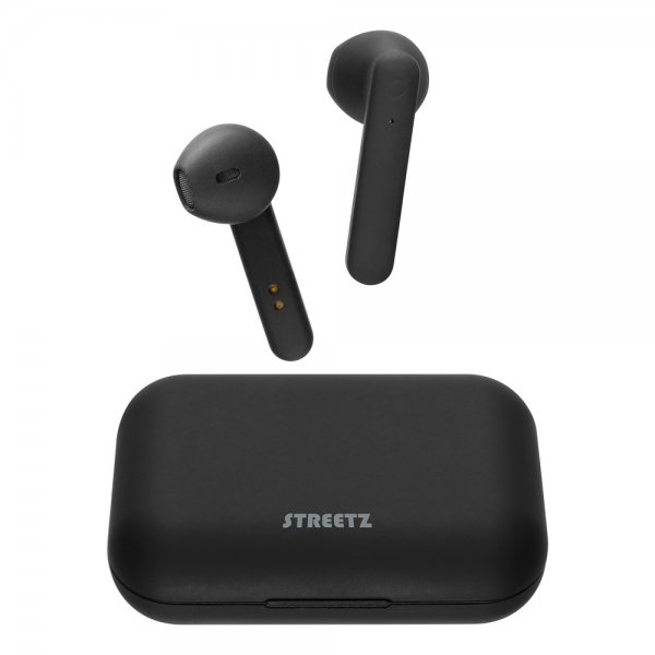 Streetz Hovedtelefoner T110 Trådløse Semi-In-Ear-øretelefoner Sort