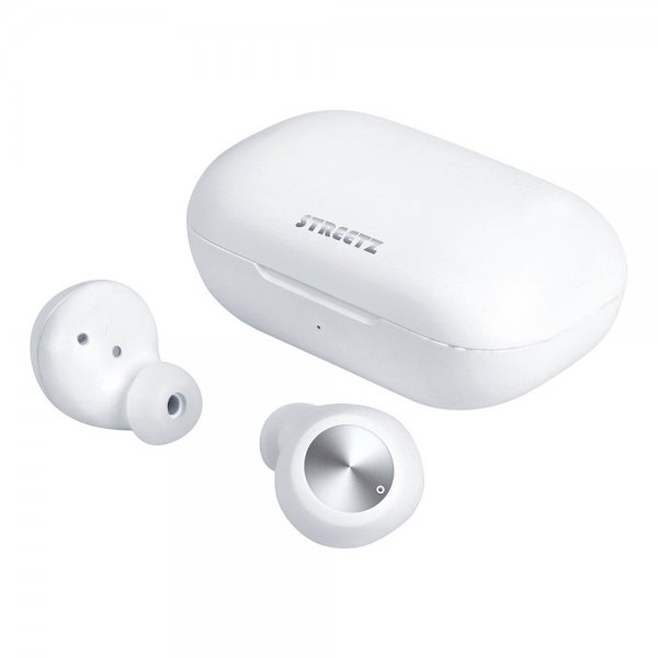 Streetz Hovedtelefoner T210 Trådløse In-Ear Høretelefoner Hvid