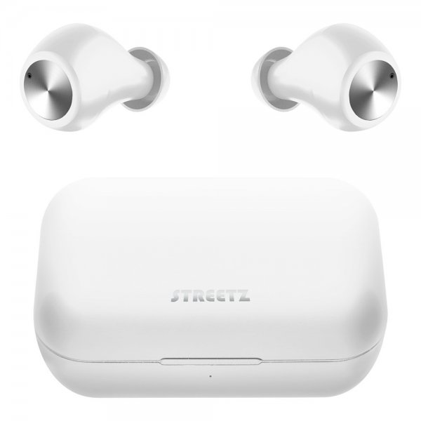 Streetz Hovedtelefoner T210 Trådløse In-Ear Høretelefoner Hvid