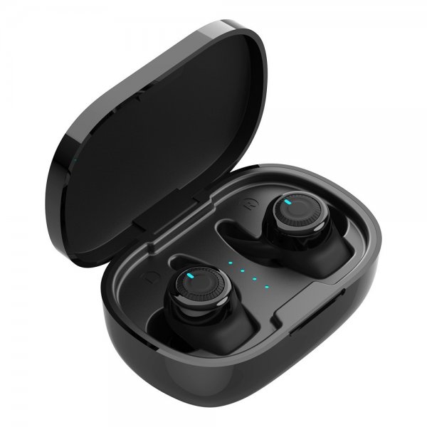 Streetz Hovedtelefoner T220 Wireless Earbuds Stay-In-Ear Sort
