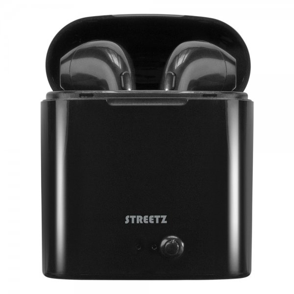 Streetz Hovedtelefoner T50 True Wireless Earbuds Sort