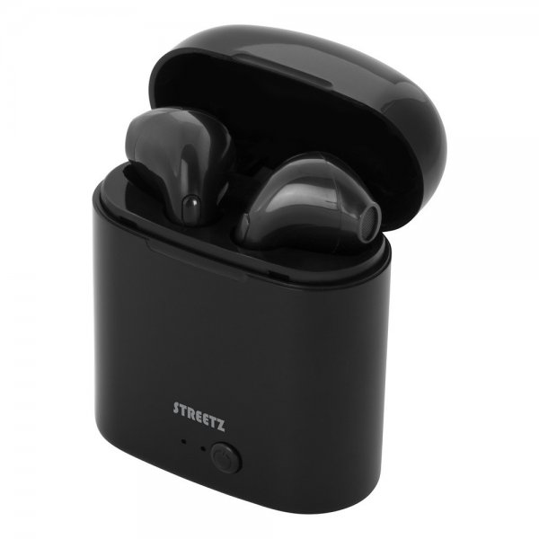 Streetz Hovedtelefoner T50 True Wireless Earbuds Sort