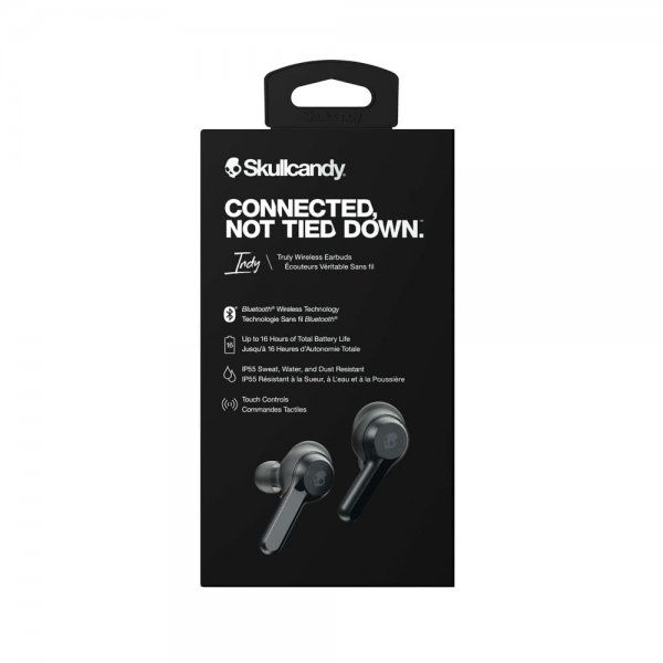 Skullcandy Hovedtelefoner True Wireless Indy Sort