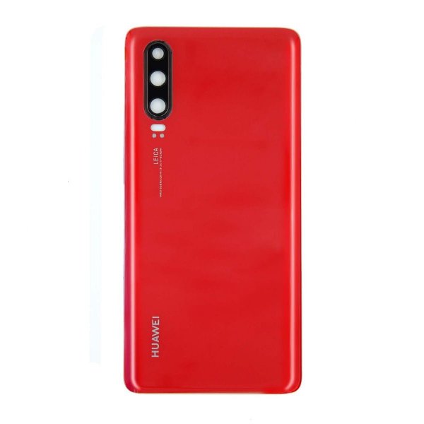 Huawei P30 Bagside/Batteridæksel - Rød