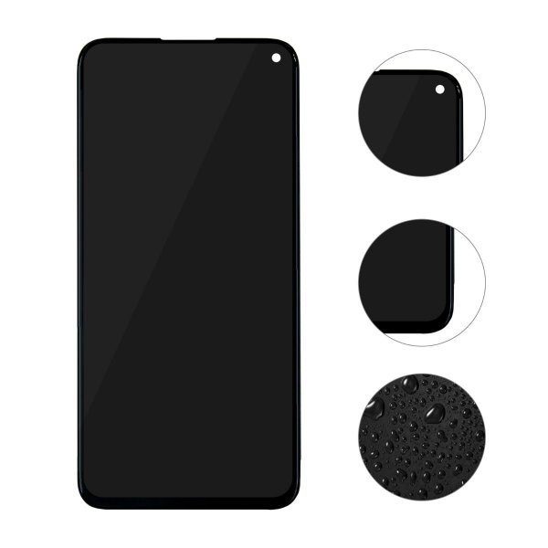 Huawei P40 Lite Skærm/Display OEM - Sort