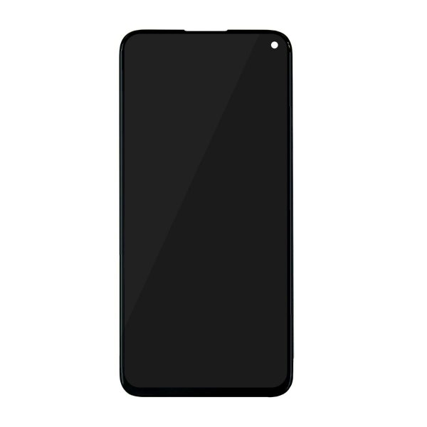 Huawei P40 Lite Skærm/Display OEM - Sort