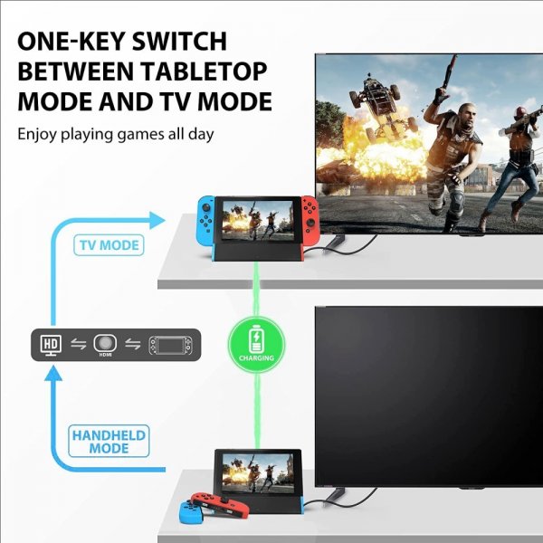 Hub til Nintendo Switch/Switch OLED