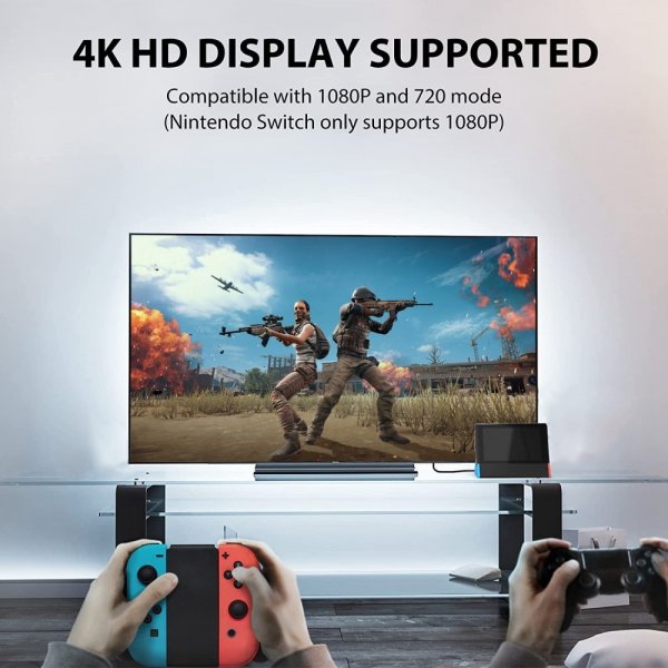 Hub til Nintendo Switch/Switch OLED