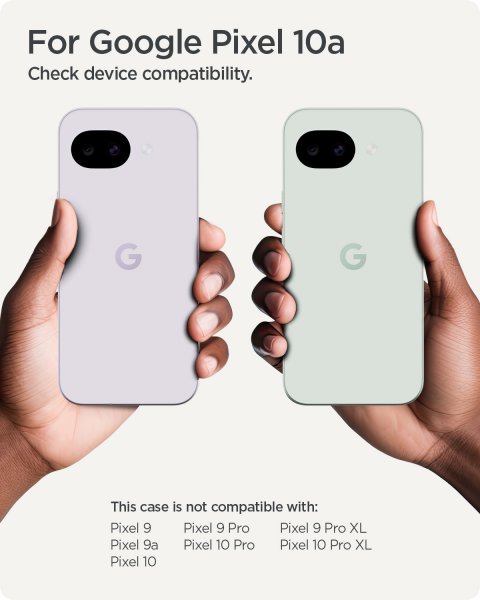 Spigen Google Pixel 10a Cover Ultra Hybrid MagFit Clear White