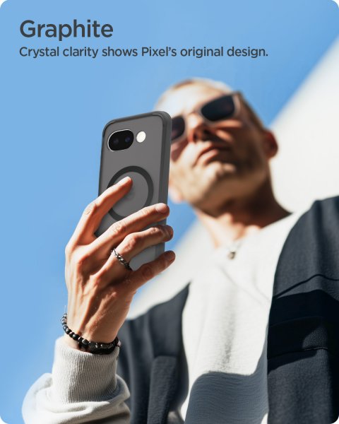 Spigen Google Pixel 10a Cover Ultra Hybrid MagFit Frost Black