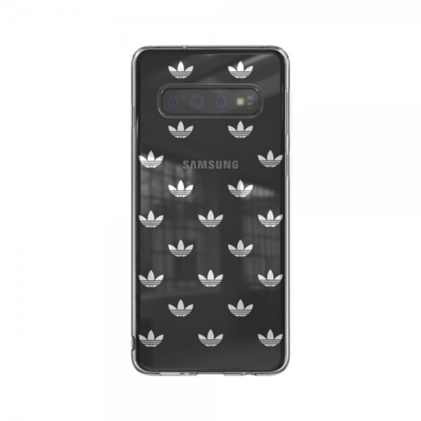 Adidas Samsung Galaxy S10 Cover ELLER Snap Case Entry SS19 Klar Sølv