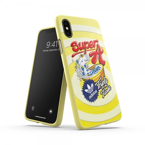 Adidas iPhone X/Xs Cover OR Moulded Case Bodega FW19 Shock Yellow
