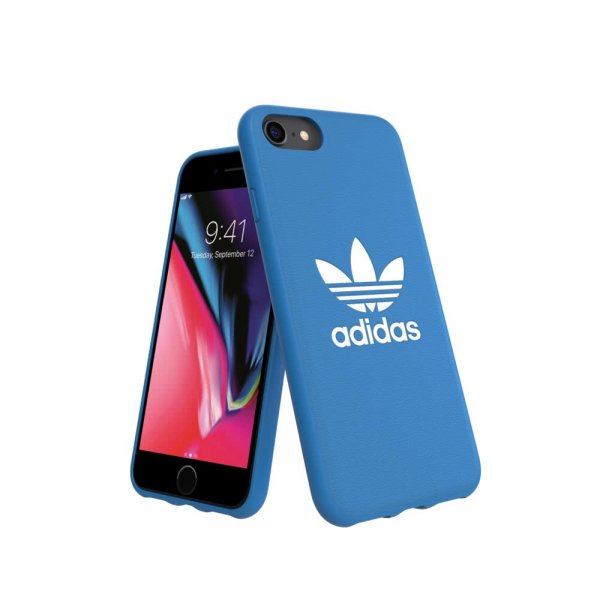 Adidas iPhone 6/6S/7/8/SE Cover ELLER Moulded Case FW19 Bluebird White