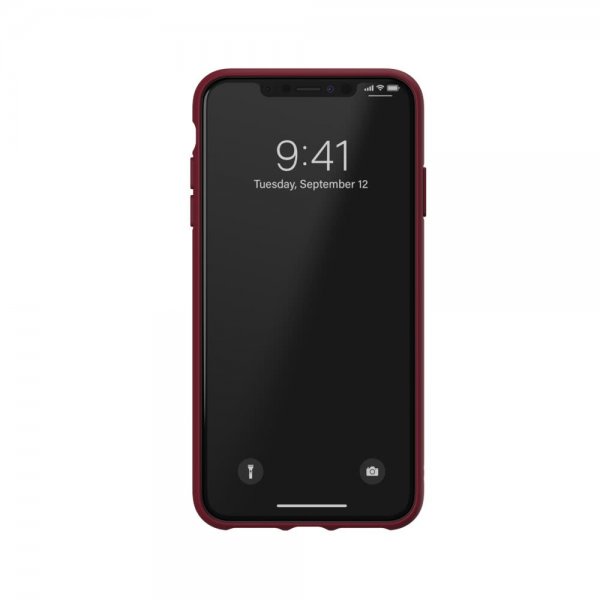 Adidas iPhone Xs Max Cover ELLER 3-Stripes Snap Case Ruskind SS19 Rød