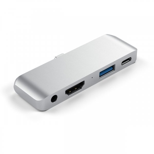 Satechi iPad Pro Multifunktionsadapter Sølv