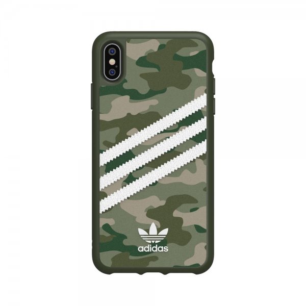 Adidas iPhone Xs Max Cover OR Moulded Case Camo FW19 Raw Green