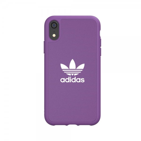 Adidas iPhone Xr Cover OR Trefoil Snap Case Canvas SS19 Active Purple