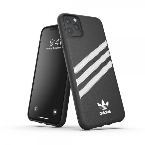 Adidas iPhone 11 Pro Max Skal OR Moulded Case PU FW19 Sort Hvid