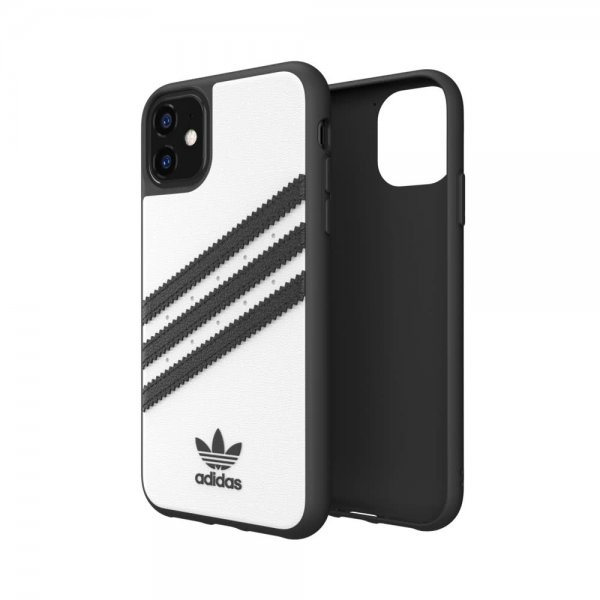 Adidas iPhone 11 Cover OR Moulded Case PU FW19 Hvid Sort