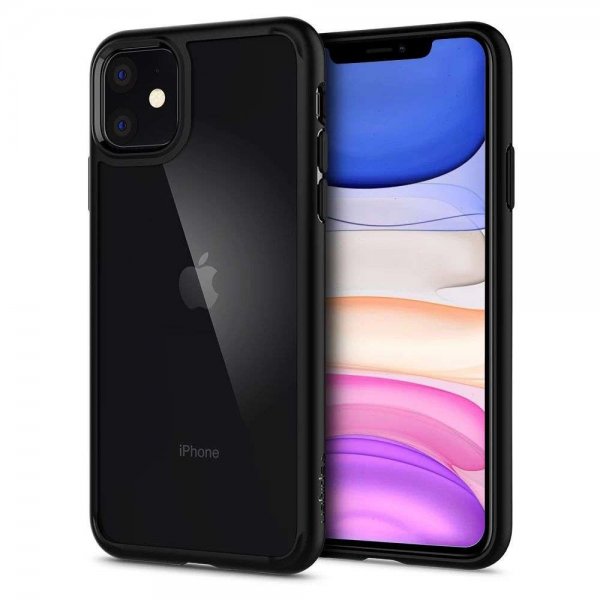 Spigen iPhone 11 Cover Ultra Hybrid Mat Sort