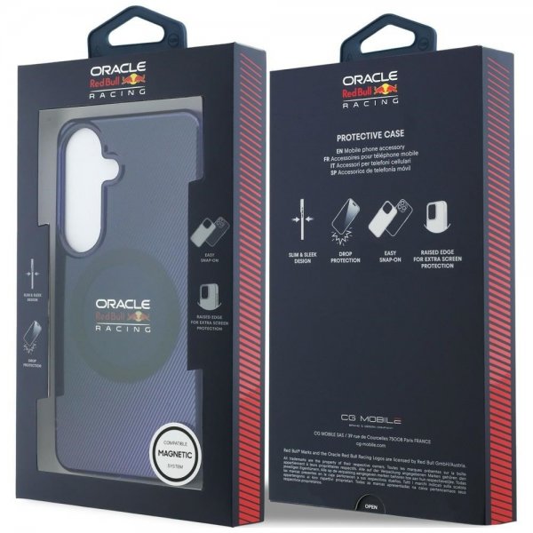Red Bull Samsung Galaxy S26 Cover Blended Lines MagSafe Blå