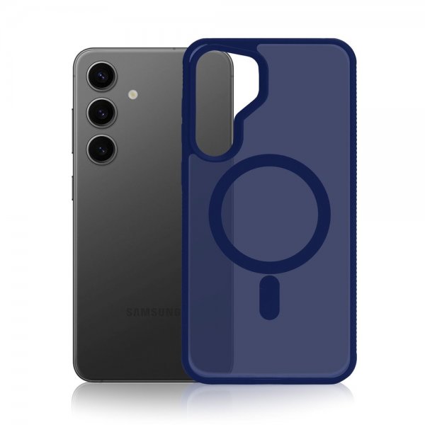 3mk Samsung Galaxy S25 Cover Smoke MagCase Blå
