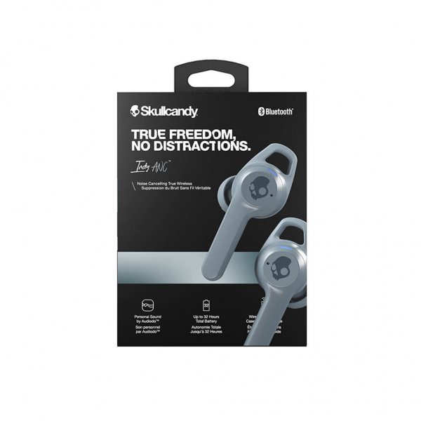 Skullcandy Indy ANC Høretelefoner In-Ear True Wireless Grå